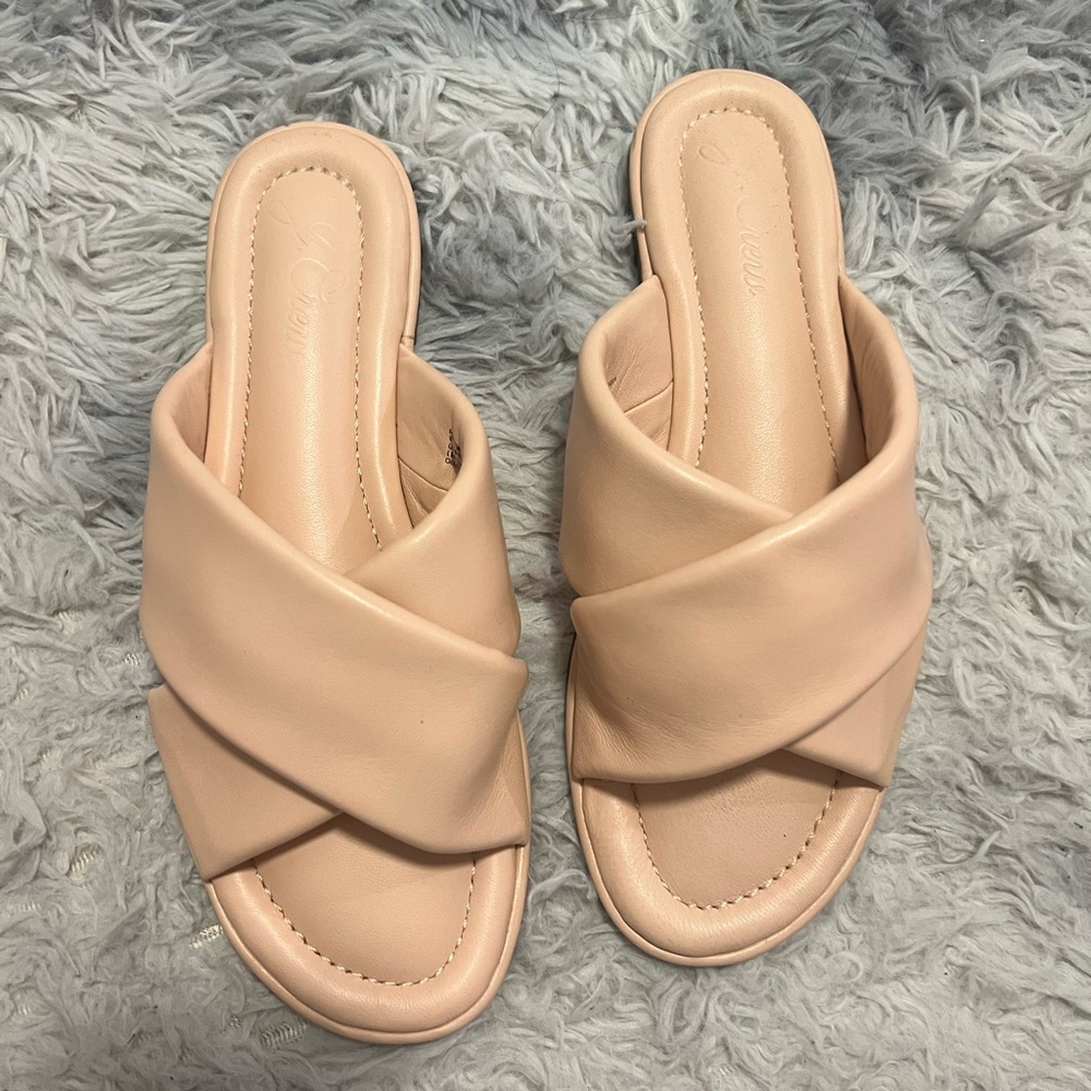 JCREW NUDE SANDALS